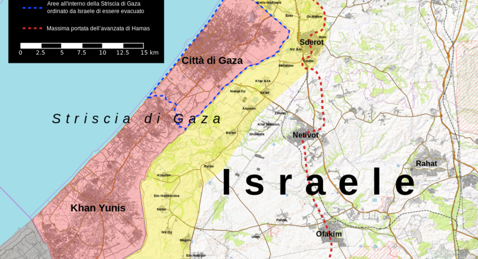 conflitto gaza israele 2023.