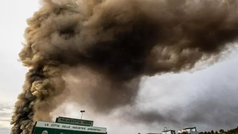 incendio malagrotta 2023 dicembre